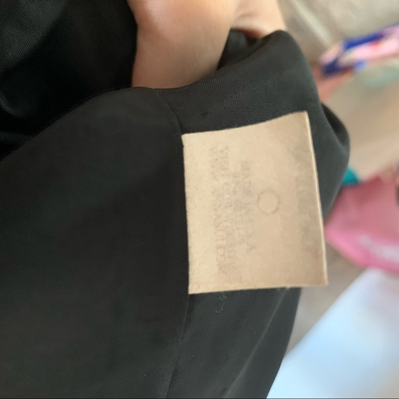 Anna Sui Wool Herringbone Pea Coat - Picture 5 of 5